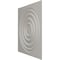 Ekena Millwork 19 5/8in. W x 19 5/8in. H Wade EnduraWall Decorative 3D Wall Panel Covers 2.67 Sq. Ft. WP20X20WDECE - alternate 5